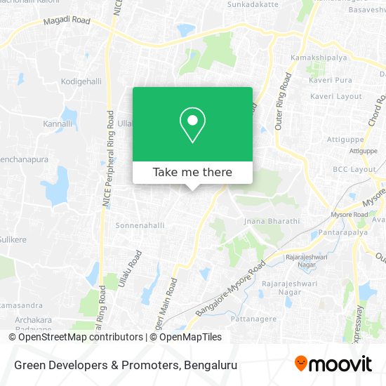 Green Developers & Promoters map