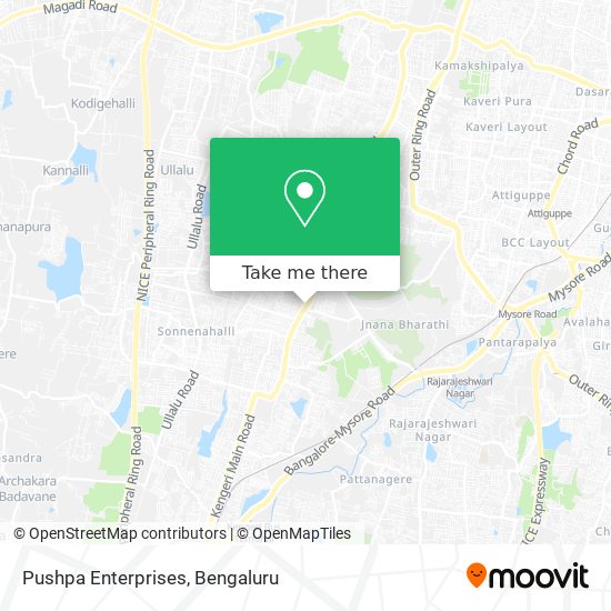 Pushpa Enterprises map