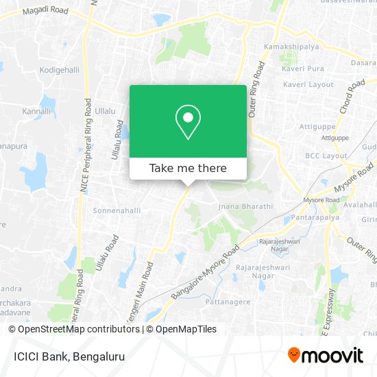 ICICI Bank map