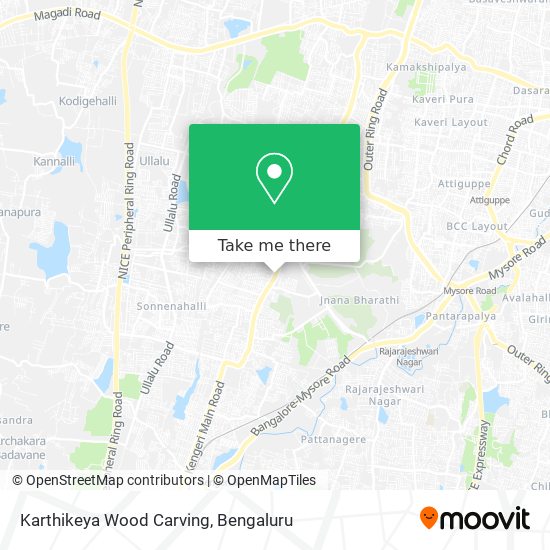 Karthikeya Wood Carving map