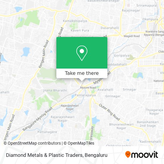 Diamond Metals & Plastic Traders map