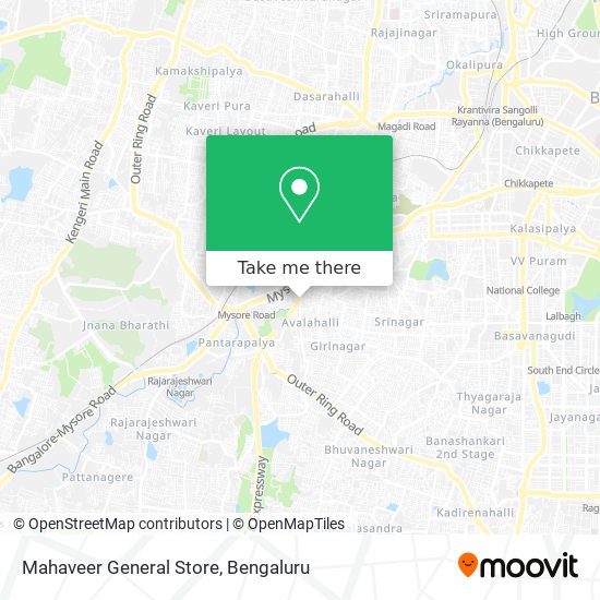 Mahaveer General Store map