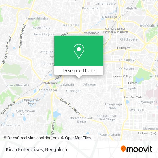 Kiran Enterprises map