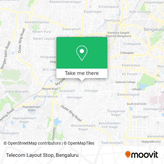 Telecom Layout Stop map