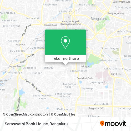 Saraswathi Book House map