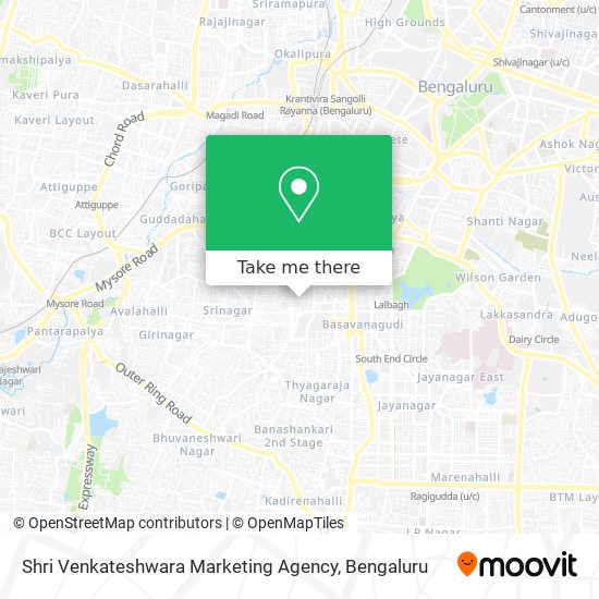 Shri Venkateshwara Marketing Agency map