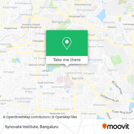 Synovate Institute map