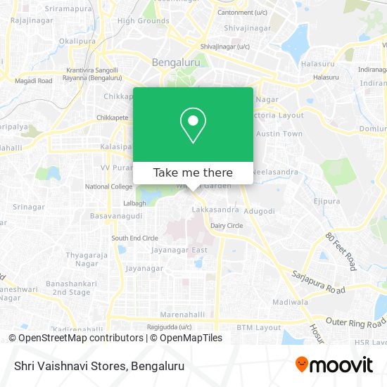 Shri Vaishnavi Stores map