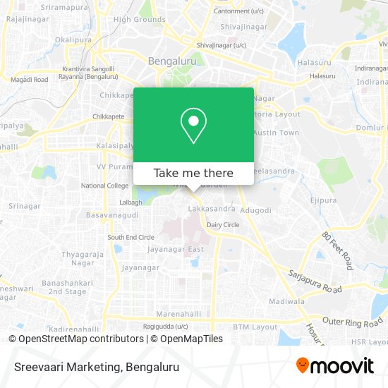 Sreevaari Marketing map