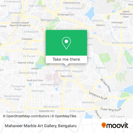 Mahaveer Marble Art Gallery map