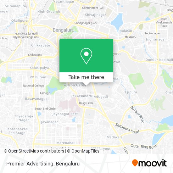 Premier Advertising map