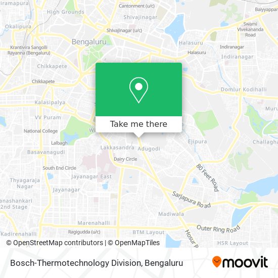 Bosch-Thermotechnology Division map