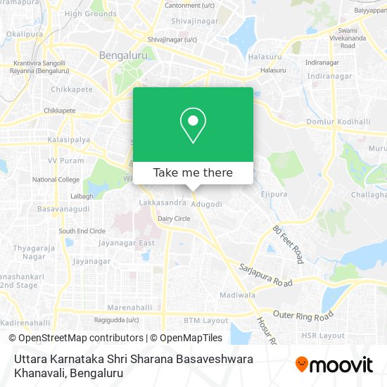 Uttara Karnataka Shri Sharana Basaveshwara Khanavali map