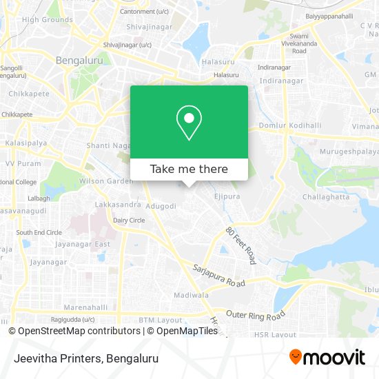 Jeevitha Printers map