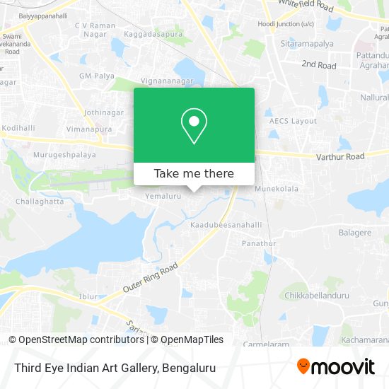 Third Eye Indian Art Gallery map