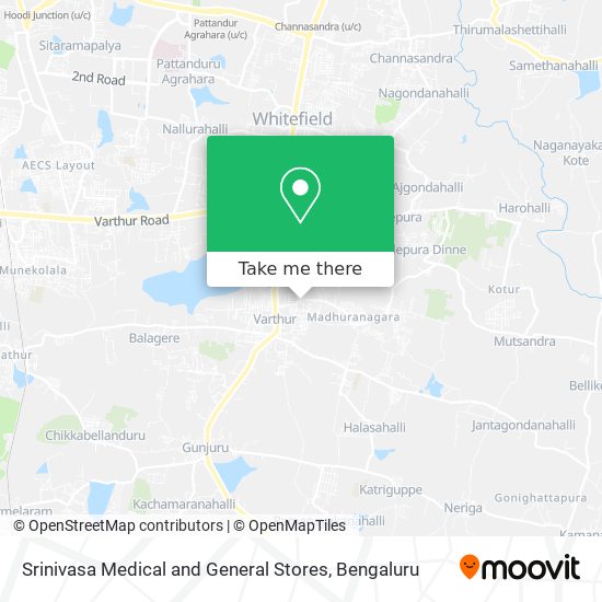 Srinivasa Medical and General Stores map