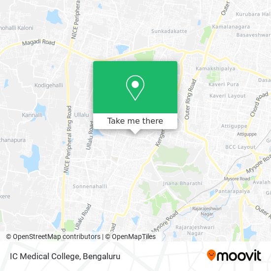 IC Medical College map