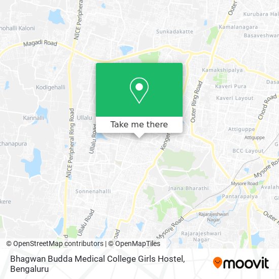 Bhagwan Budda Medical College Girls Hostel map