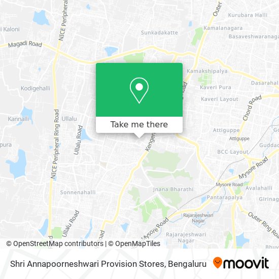 Shri Annapoorneshwari Provision Stores map