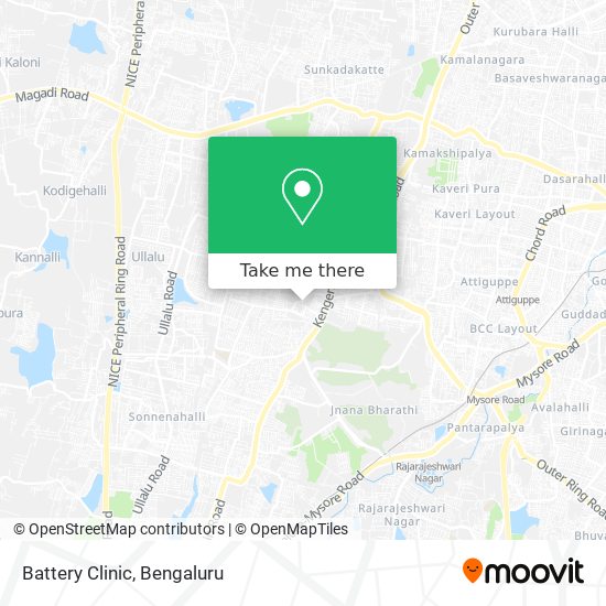 Battery Clinic map