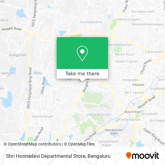 Shri Honnadevi Departmental Store map