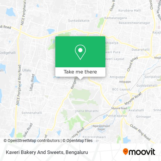 Kaveri Bakery And Sweets map