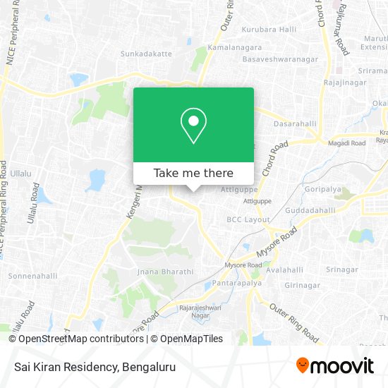 Sai Kiran Residency map