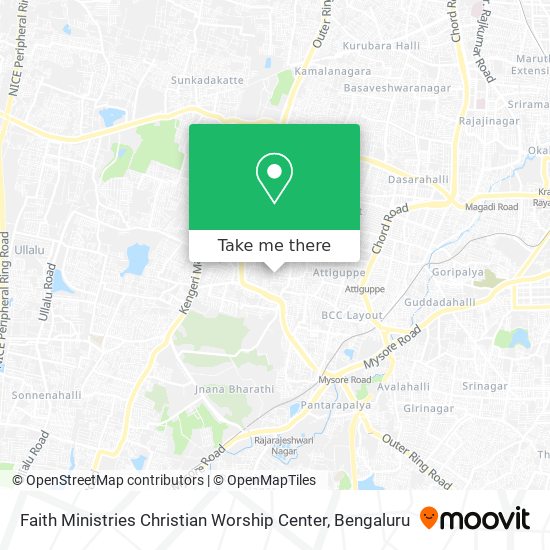 Faith Ministries Christian Worship Center map