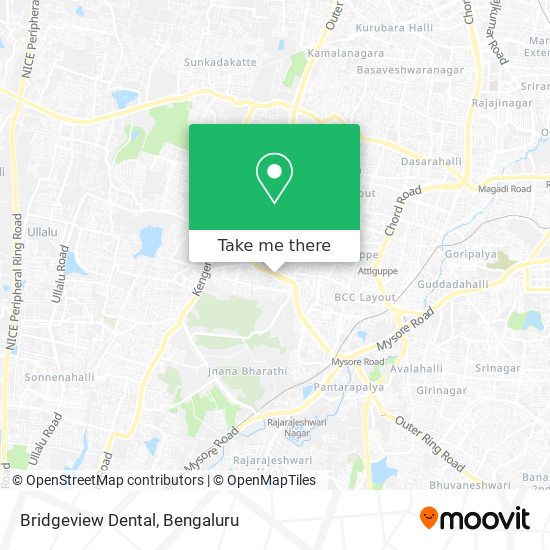 Bridgeview Dental map