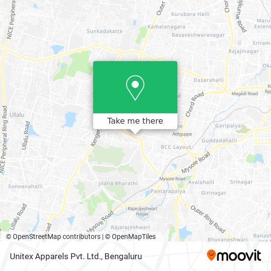 Unitex Apparels Pvt. Ltd. map