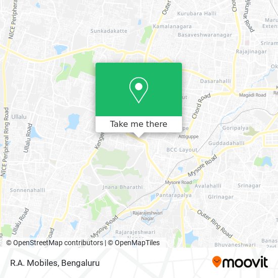 R.A. Mobiles map