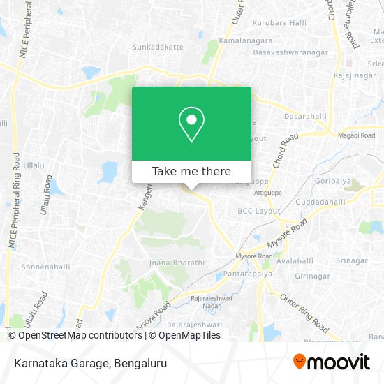 Karnataka Garage map