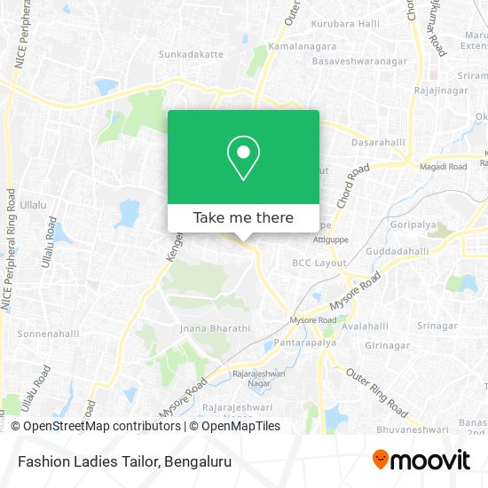 Fashion Ladies Tailor map