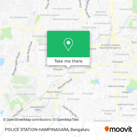 POLICE STATION-HAMPINAGARA map