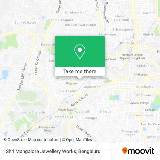 Shri Mangalore Jewellery Works map