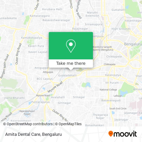 Amita Dental Care map