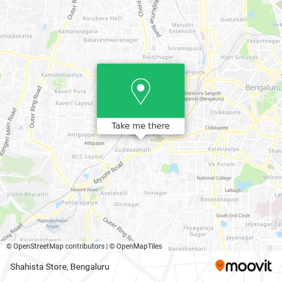 Shahista Store map