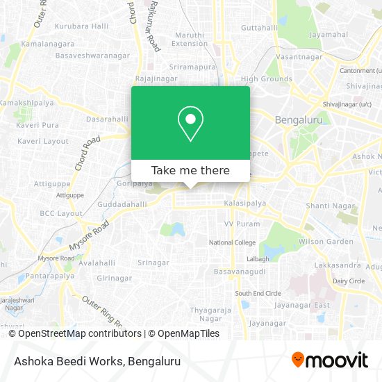 Ashoka Beedi Works map