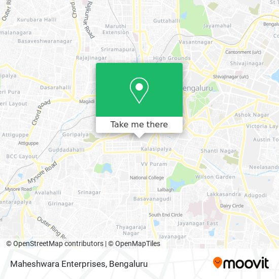 Maheshwara Enterprises map