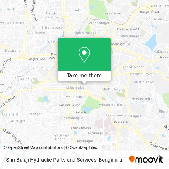 Shri Balaji Hydraulic Parts and Services map