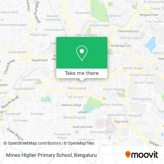 Mmes Higher Primary School map