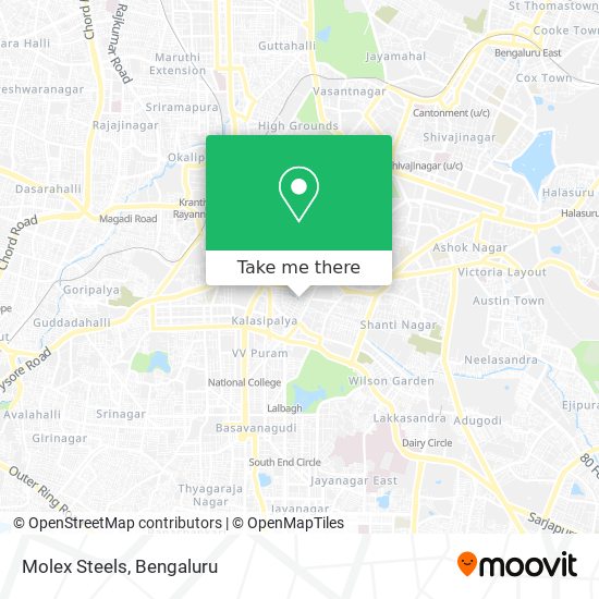 Molex Steels map