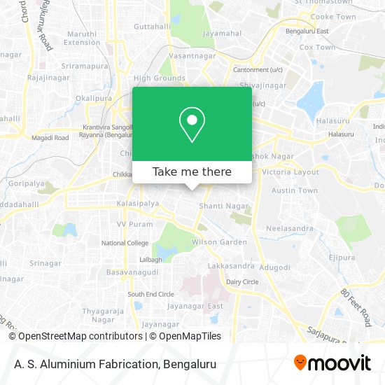 A. S. Aluminium Fabrication map