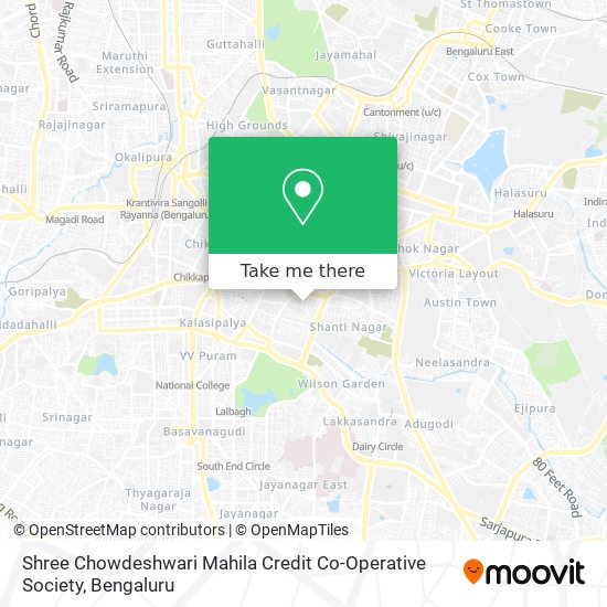 Shree Chowdeshwari Mahila Credit Co-Operative Society map