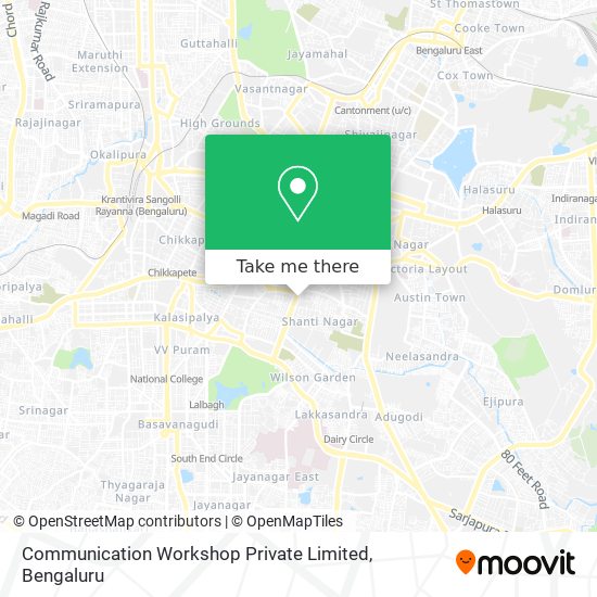 Communication Workshop Private Limited map