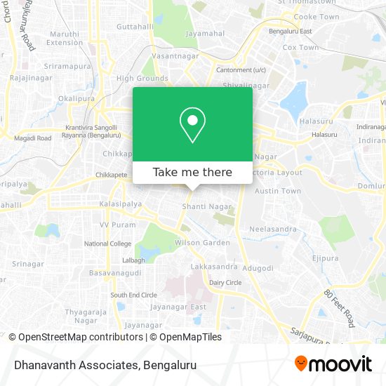 Dhanavanth Associates map