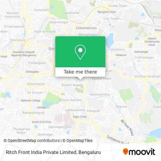 Ritch Front India Private Limited map