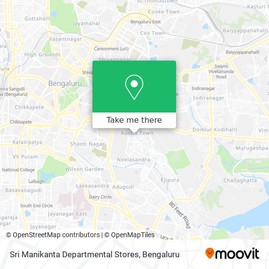 Sri Manikanta Departmental Stores map