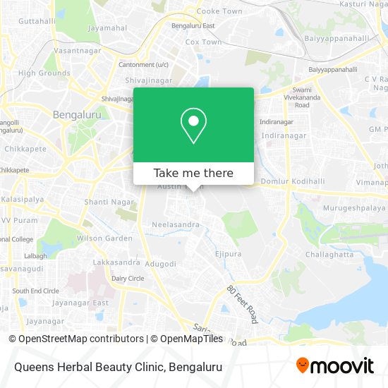 Queens Herbal Beauty Clinic map