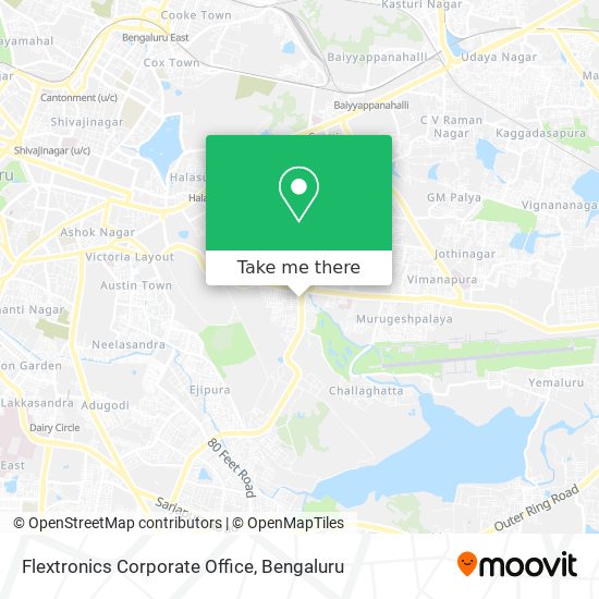 Flextronics Corporate Office map